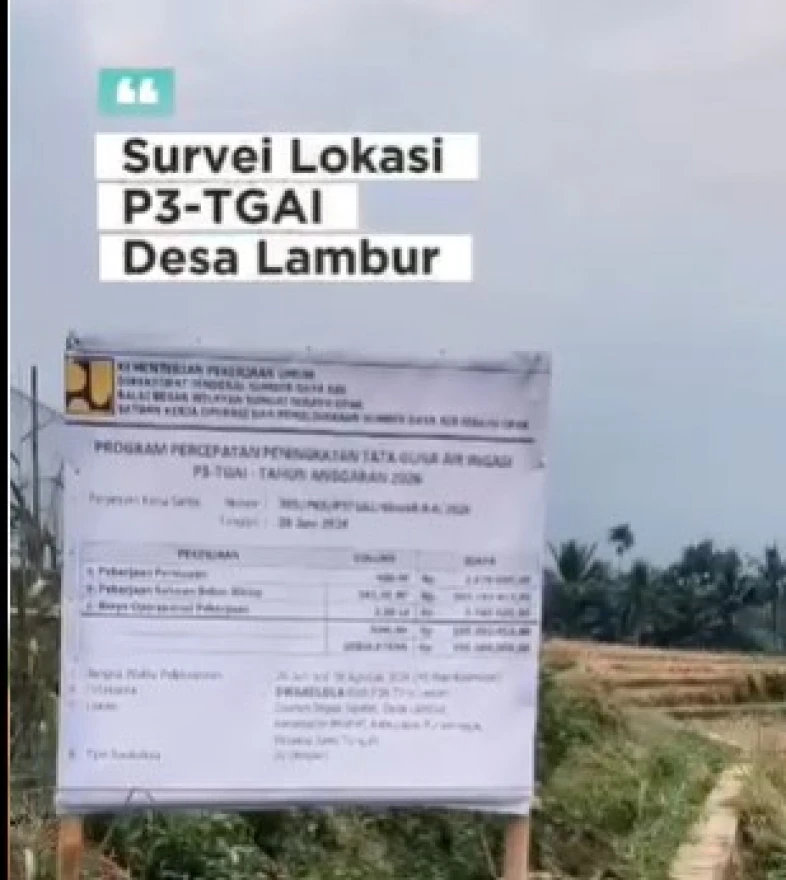 SURVEY LOKASI P3 TGAI